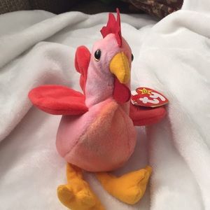 Ty Beanie Baby Bird "Strut" 1996 Original Size